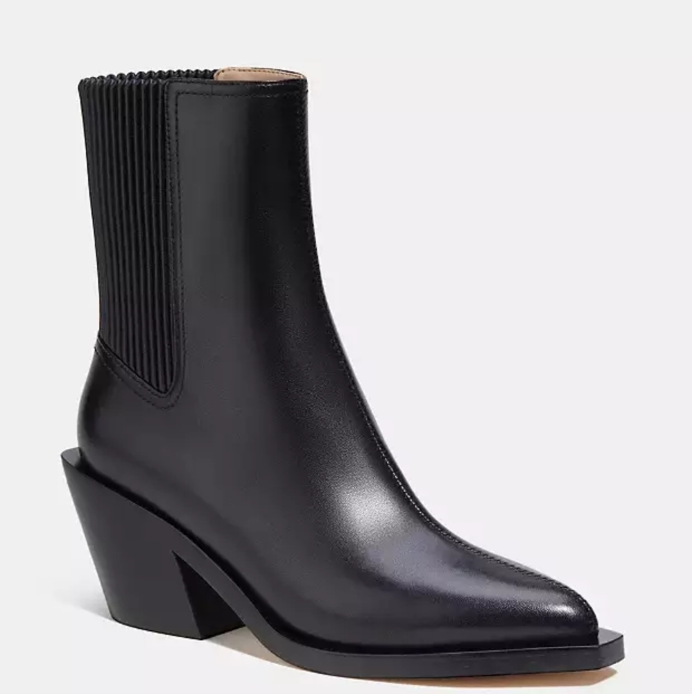 Coach Black Ankle Boots